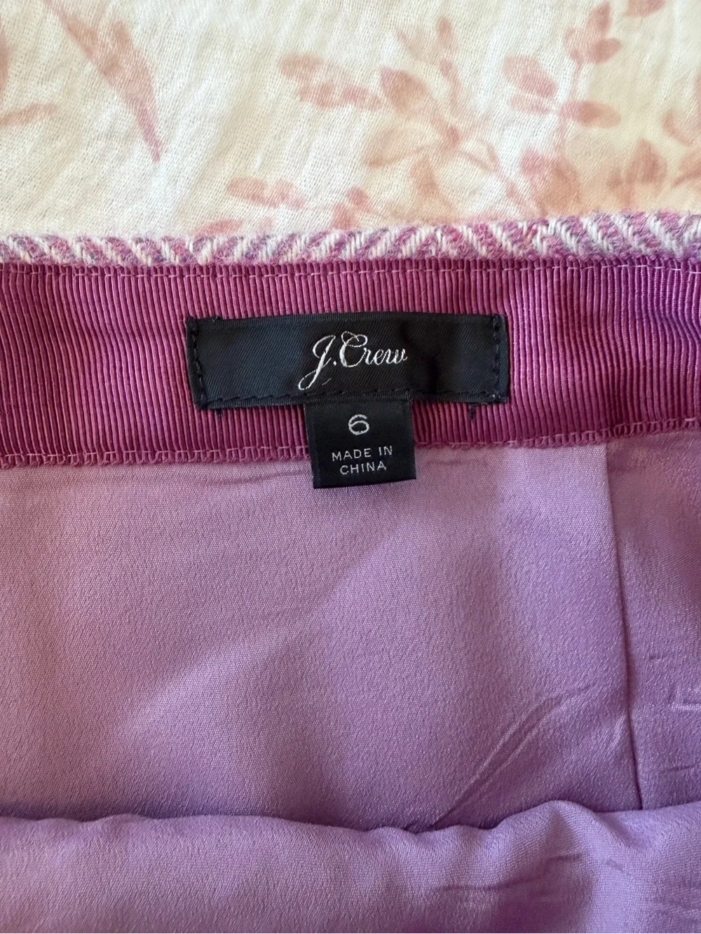 J. Crew crew herringbone